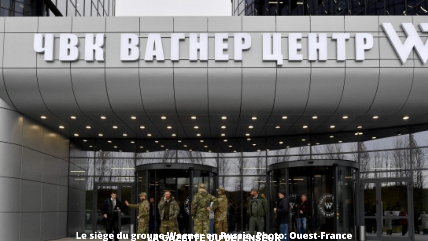 Le siège du groupe Wagner en Russie. Photo Ouest-France