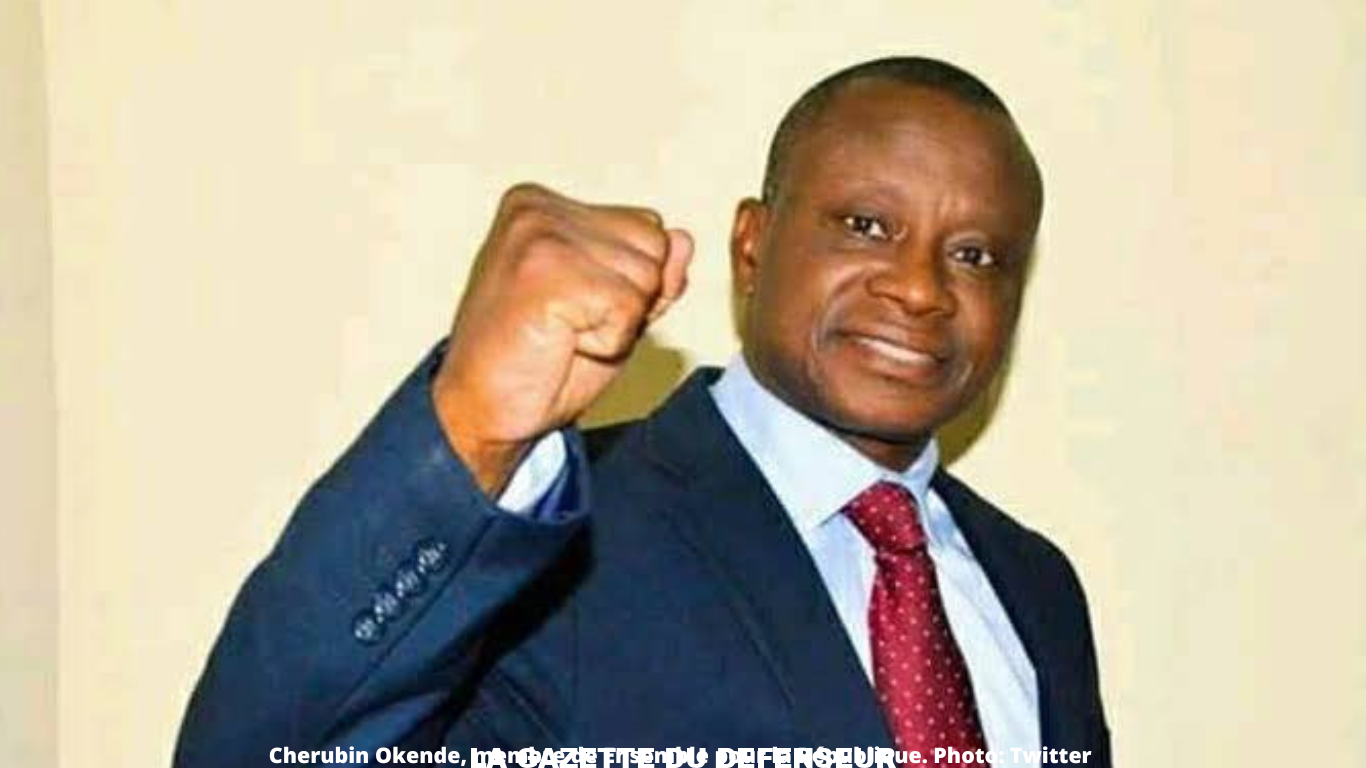 Cherubin Okende, membre de Ensemble pour la République. Photo Twitter