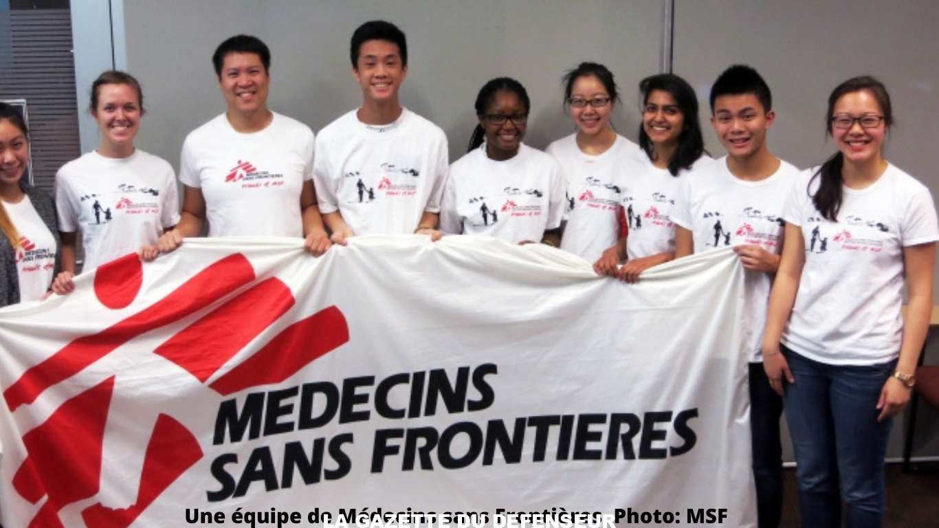 Une équipe de Médecins sans Frontières. Photo MSF