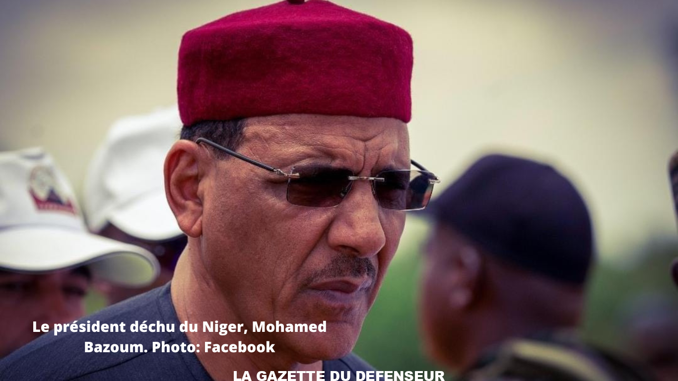 Le président déchu du Niger, Mohamed Bazoum. Photo Facebook
